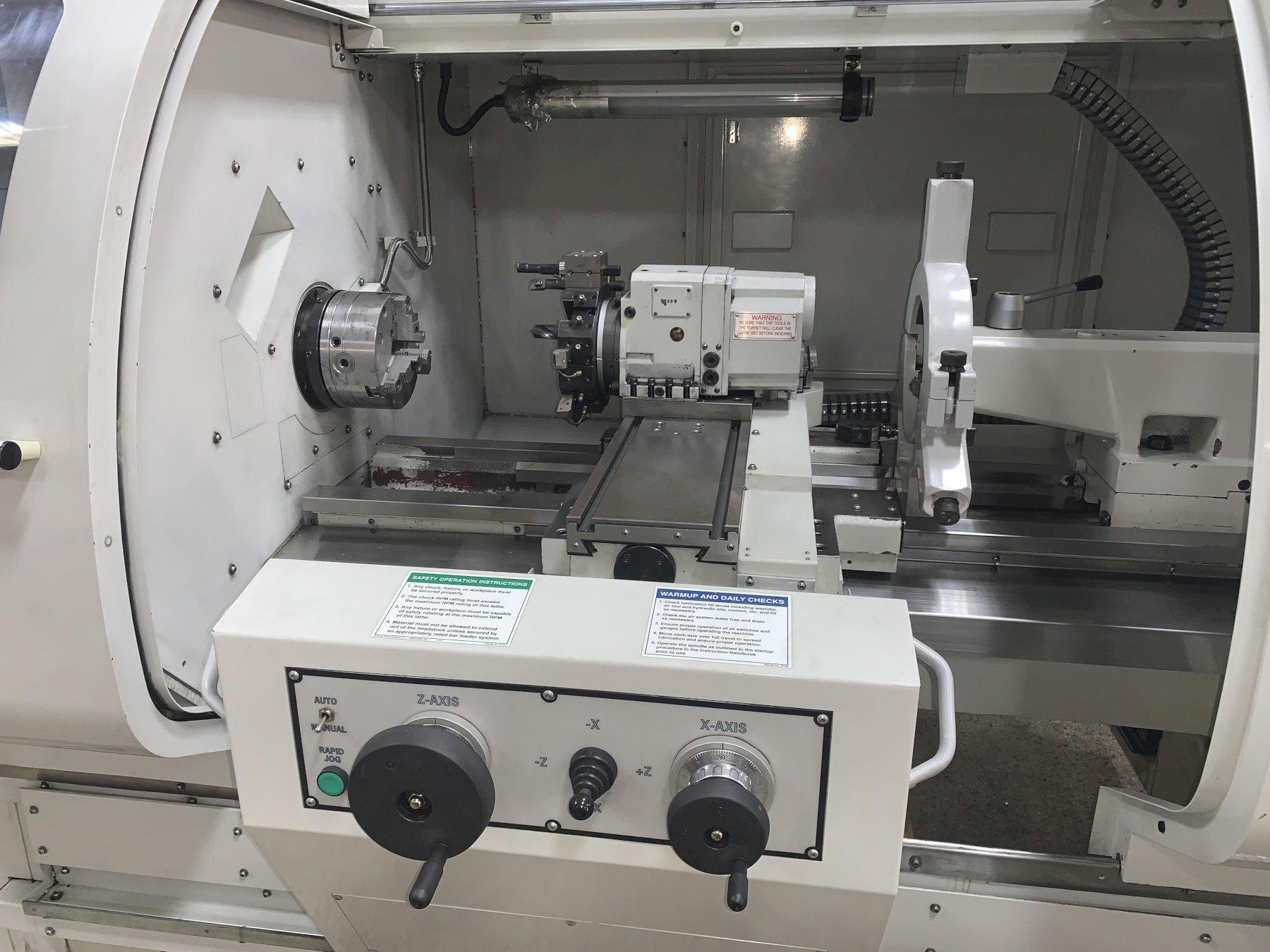 Milltronics Model ML16/40 2-Axis CNC Flat Bed Lathe, S/N 12891, New 2015.