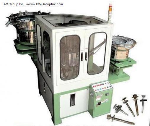 BW Group Self-Drilling/Tapping Screw/Bolt/Nail Washer Assembly machines
