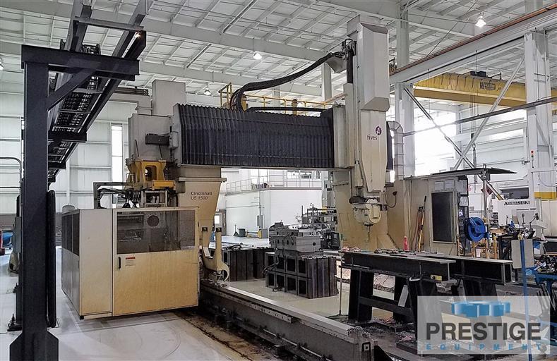 Cincinnati MAG U5-1500 CNC Travelling Gantry Rail Type Milling Machine