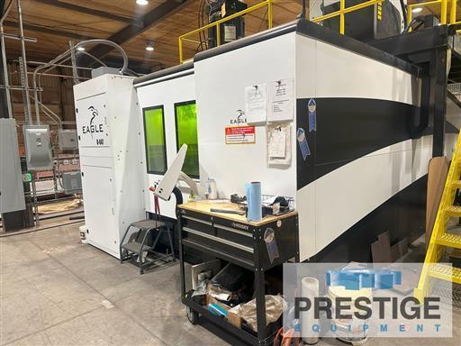 Eagle iNspire 2040 20 KW CNC Fiber Laser w/ CraneMaster Load/Unload