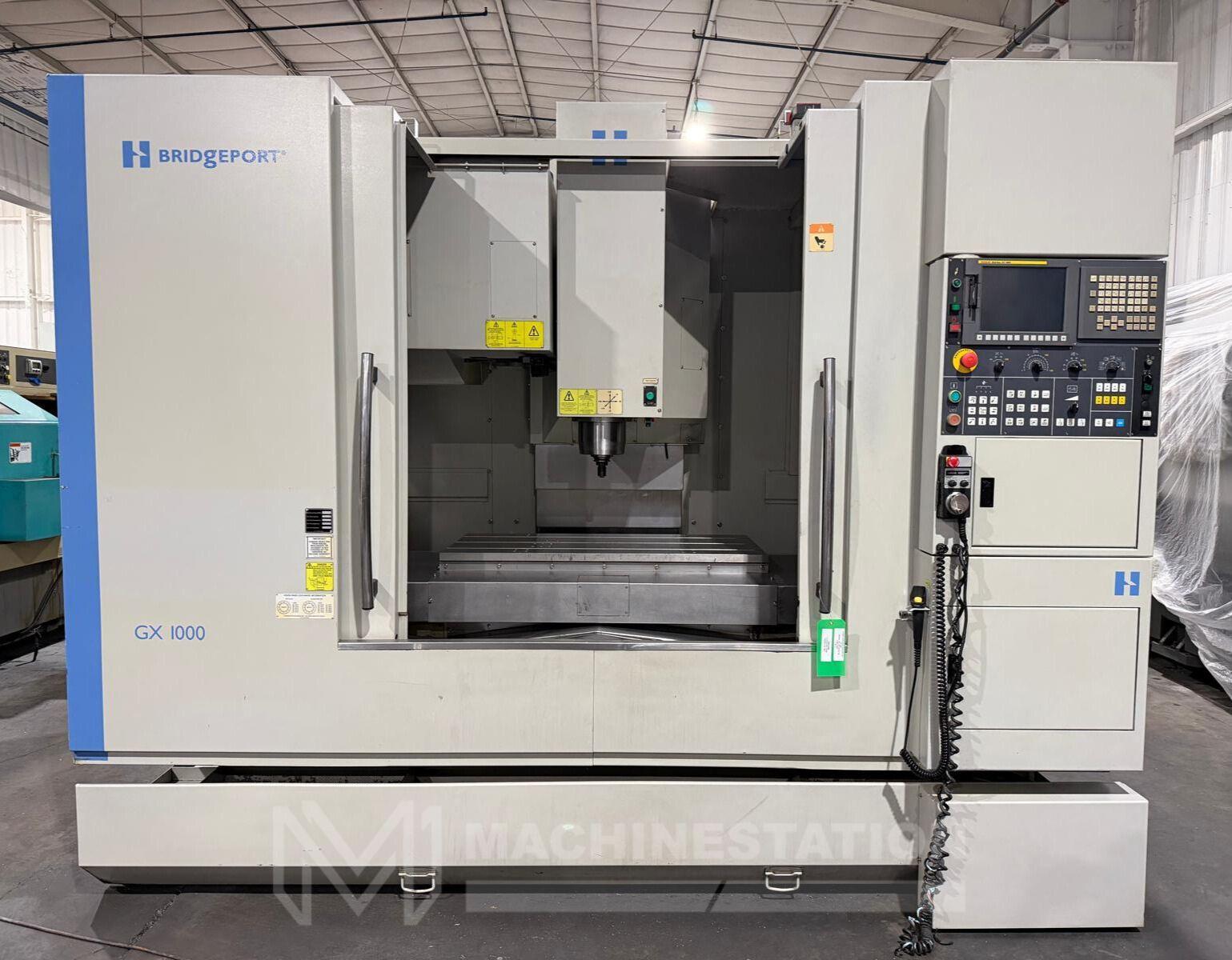 Hardinge Bridgeport GX-1000 CNC Vertical Machining Center – 10,000 RPM Mill