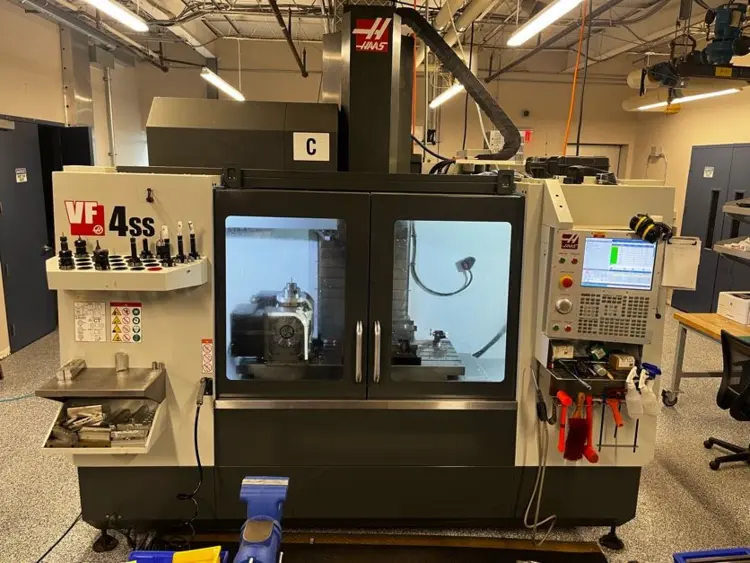 2019 Haas VF-4SS w/ 5th Axis Rotary Table