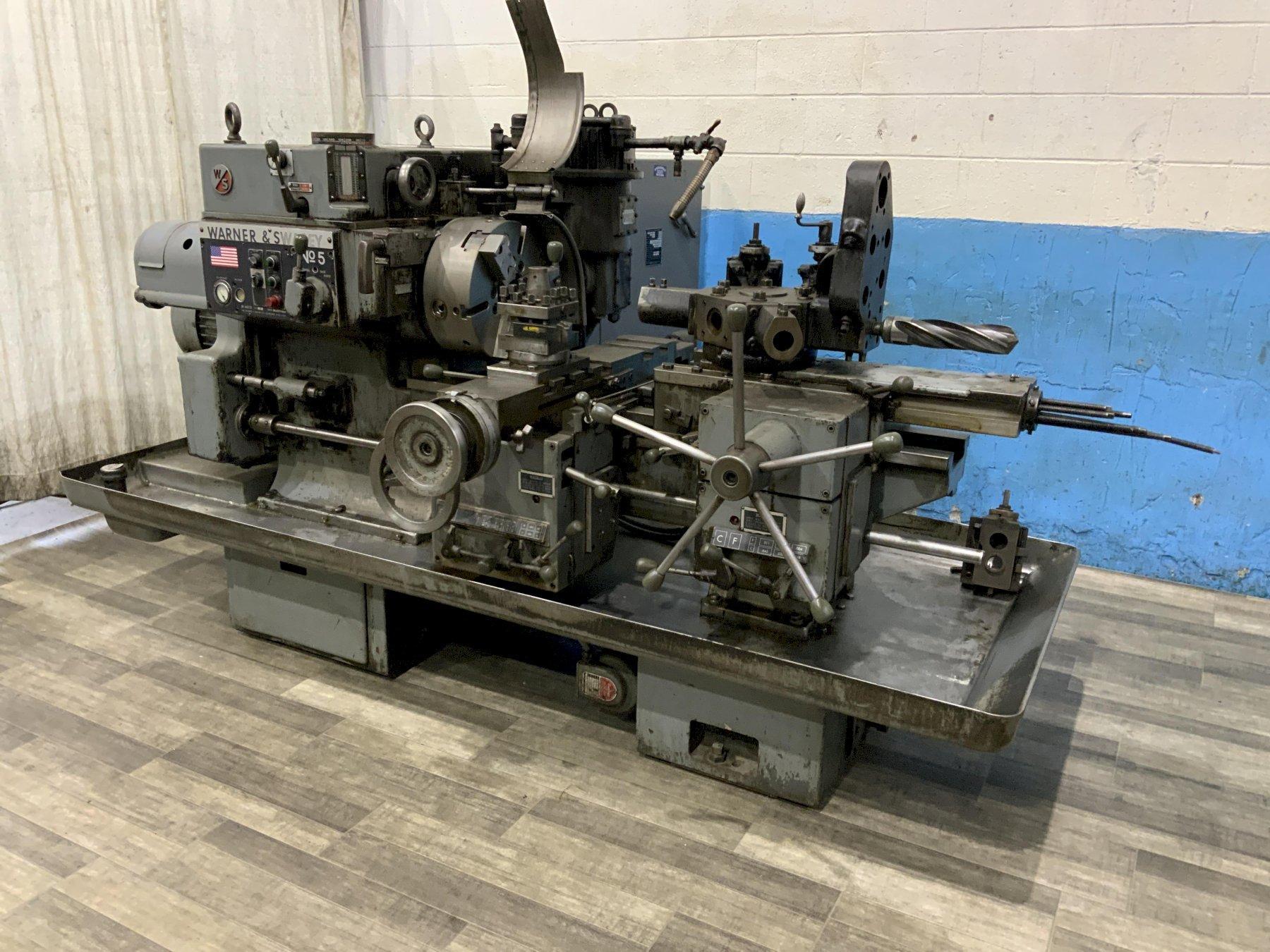 #5 WARNER & SWASEY M4670 RAM TURRET LATHE: STOCK #81450