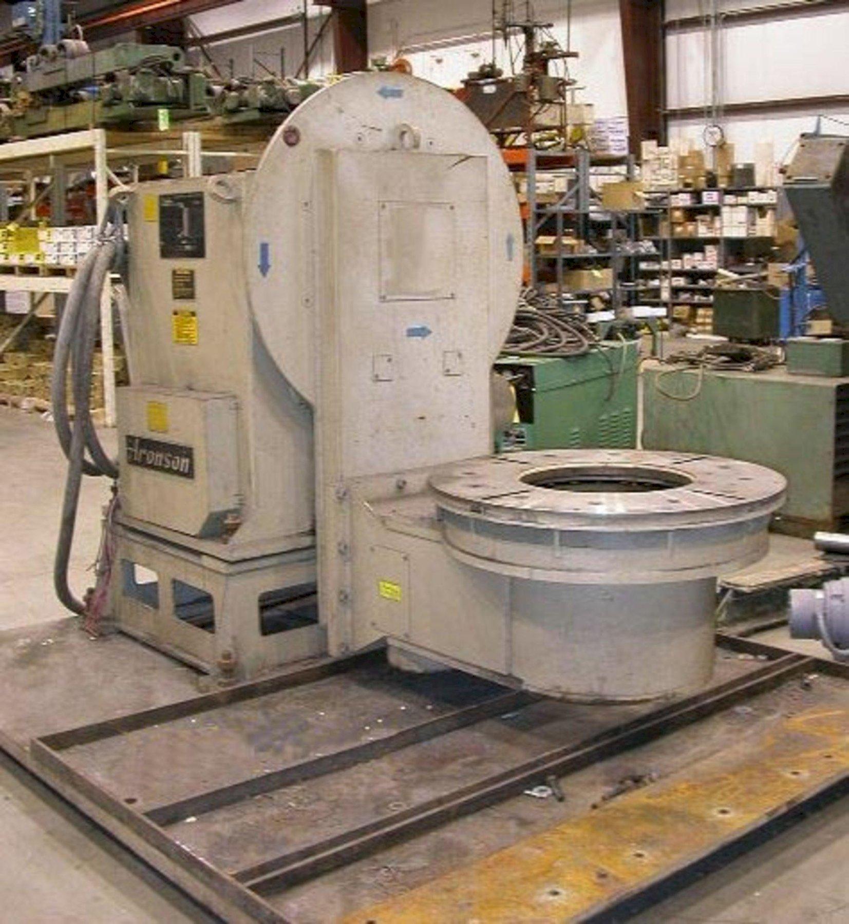 2,500 LB ARONSON SKYHOOK 360 DEGREE TILT/ROTATE WELDING POSITIONER. STOCK # 1273523.