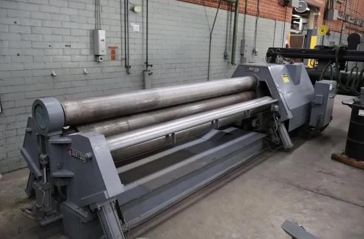 Bertsch #8 Hydraulic 4-Roll Plate Roll (#5716)