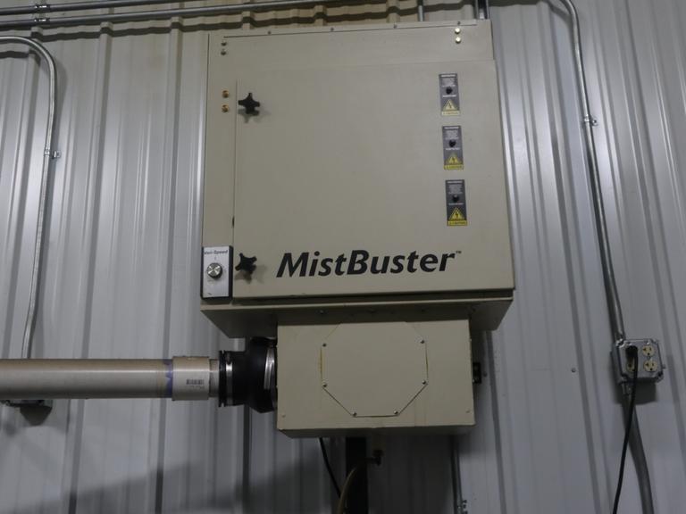 MistBuster Mist Collector on Adjustable Height Stand, Single Phase- Auction Item