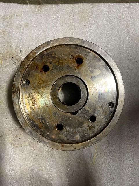 8" Nikko 2-Jaw Hydraulic Chuck
