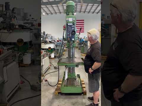 IBARMIA B-70  31-1/2” Geared Head Drill Press & Power Down Feed #7013