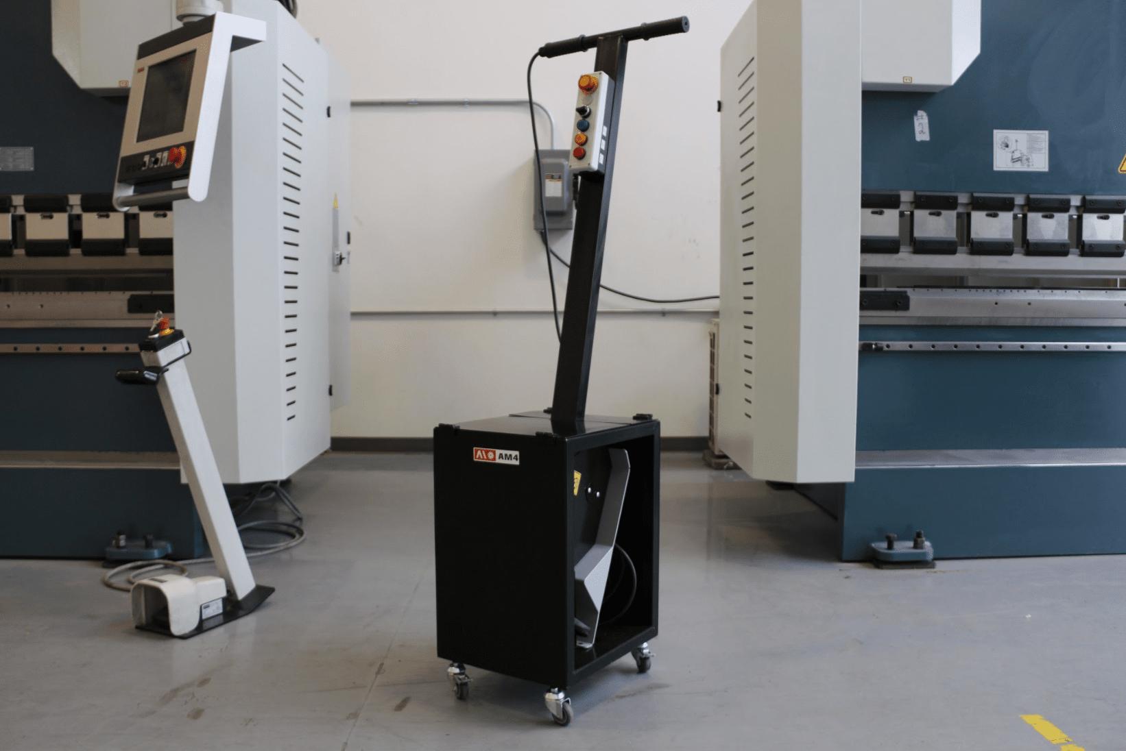 AM4 Slat Cleaner, 2021 –  Equipped with Rockwell Cutters for Laser Table Slag Removal