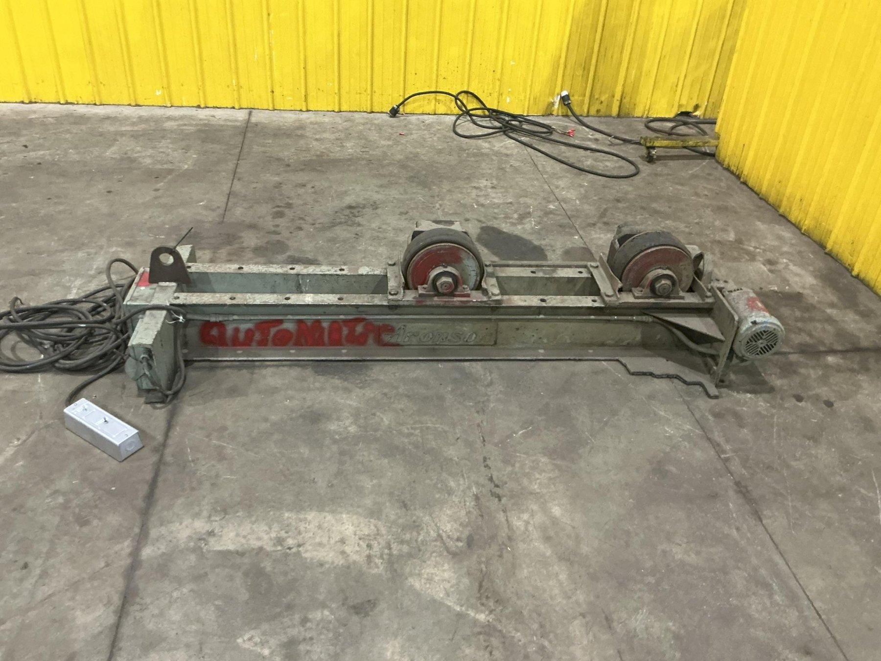 80" ARONSON TANK TURNING ROLLS W/ DRIVE & IDLER: YOBRO #25144