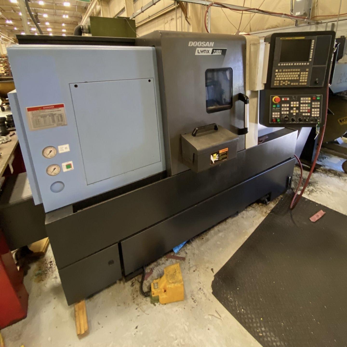Doosan Lynx 2100LB CNC Lathe For Sale, 2018