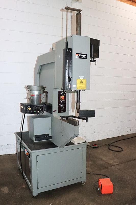 HAEGER MODEL 824-MODEL 824 HARDWARE INSERTION PRESS
