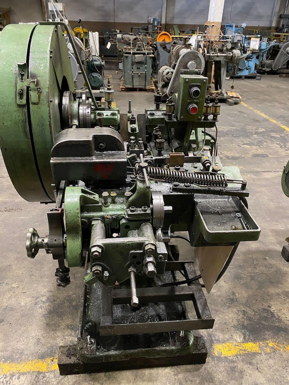 1/8" Waterbury Farrel Model #0 Two Die Four Blow Cold Header
