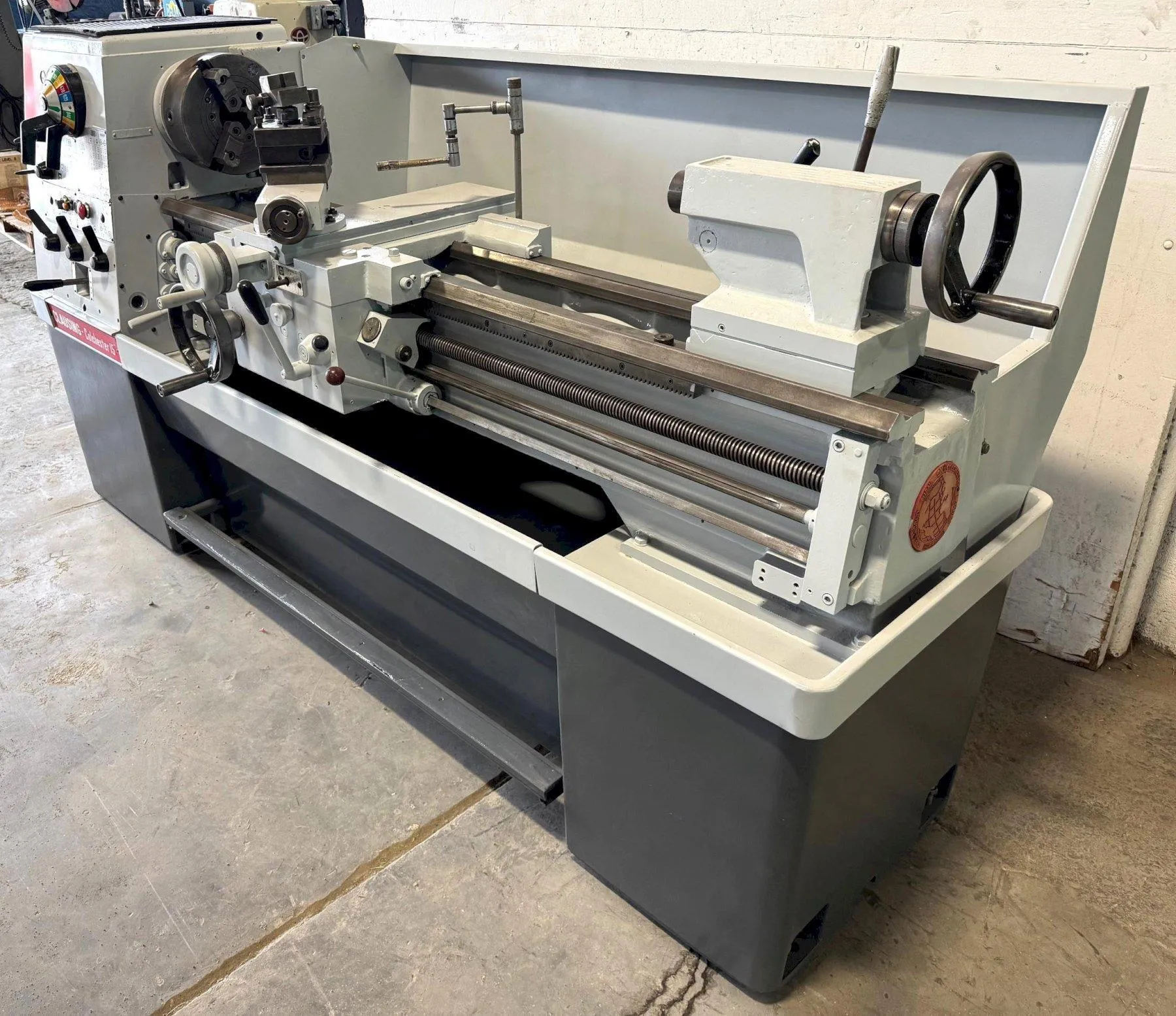 15" X 50" CLAUSING COLCHESTER LATHE