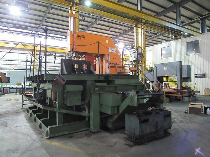 Kasto Mdl. BBS 1260 / 1560 Traveling Column Vertical Plate & Block Saw