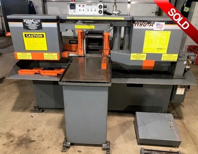 H.E.M. BAND SAW H90-A STOCK # 2921