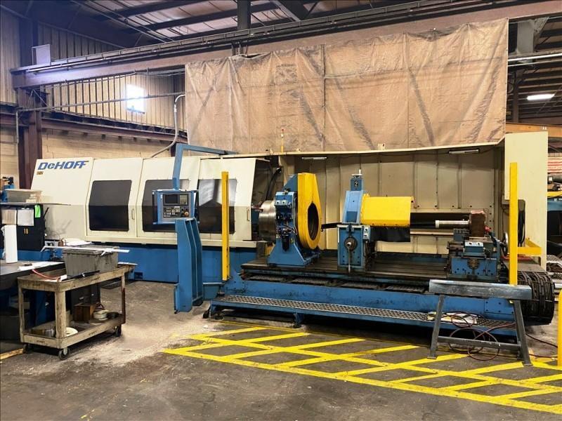 DEHOFF 31020RT-BTA ROTATING TAILSTOCK PRECISION DEEP HOLE CNC DRILLING MACHINE