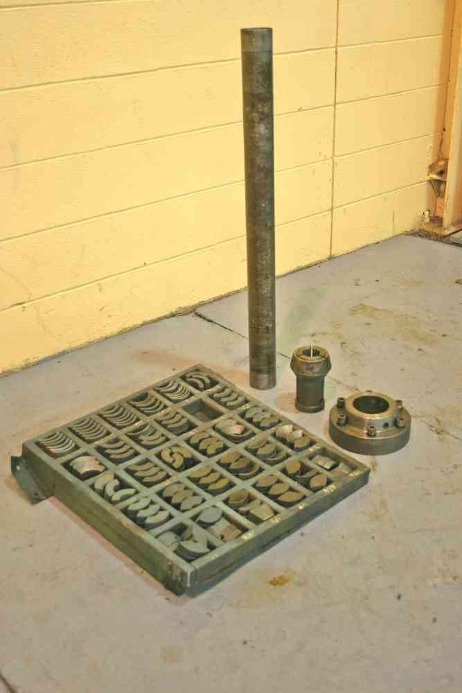 W & S #A1-8 COLLET NOSE, MASTER COLLET AND COLLET PADS:  STOCK #19534