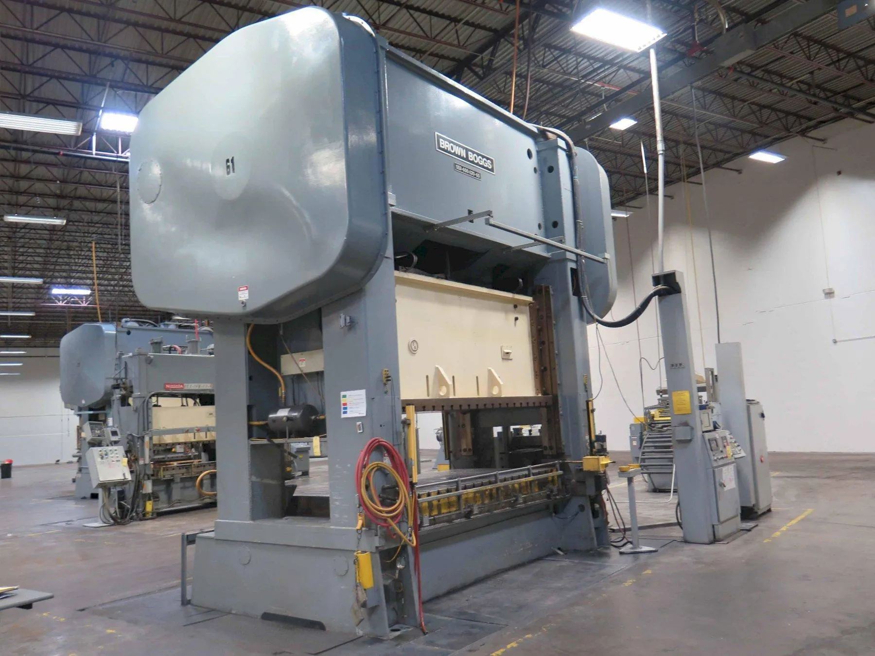 600 Ton Brown & Boggs 120 x 60