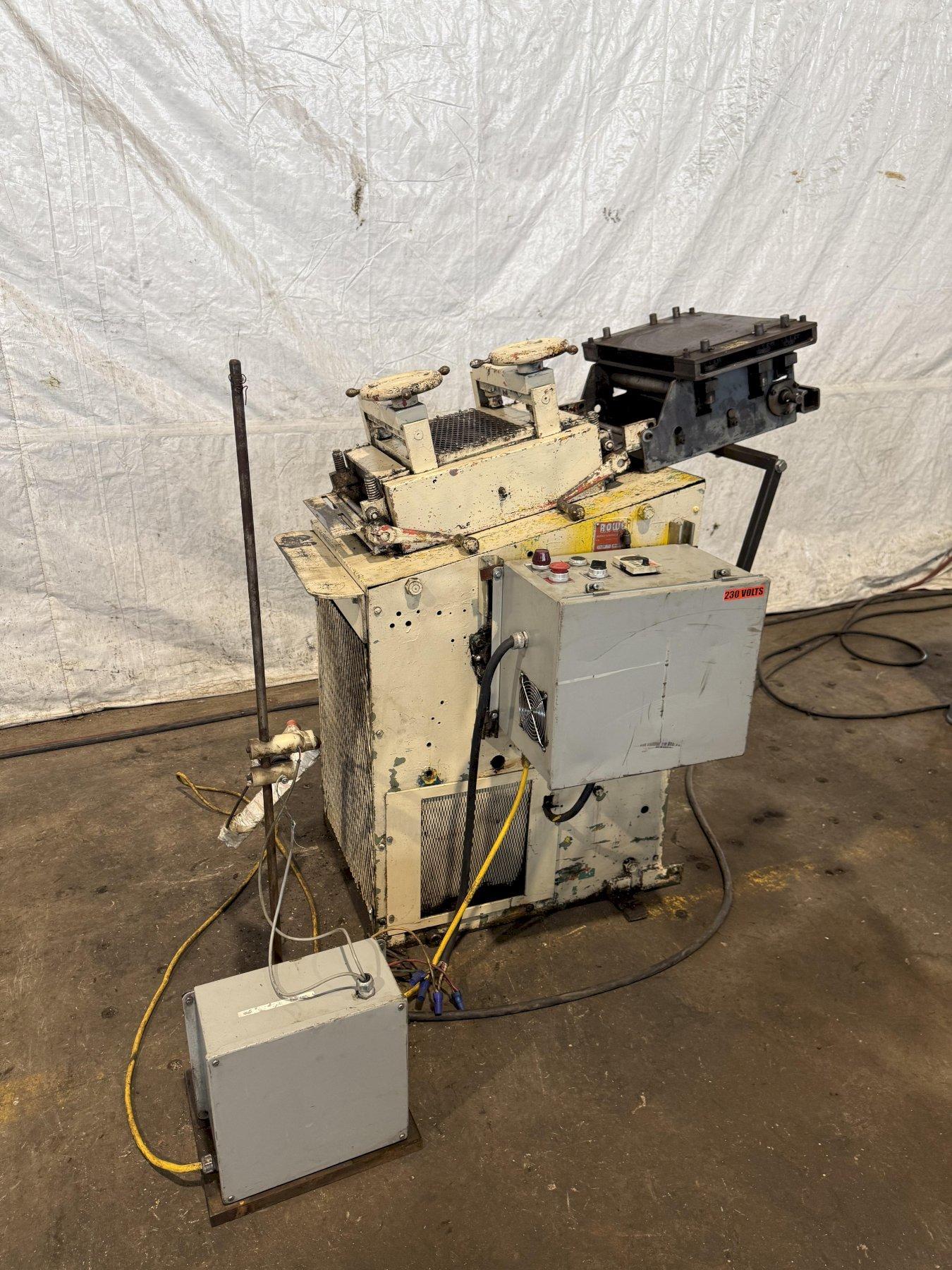 ROWE MODEL A10-C2000 COIL CRADLE STRAIGHTENER. STOCK # 1001125.