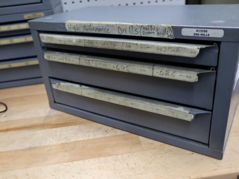 Huot High Performance 3 Drawer Drill Index with Contents- Auction Item