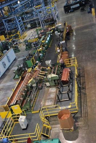 SCHUMAG IIB DOUBLE COMBINED DRAWING LINE FOR COPPER TUBE