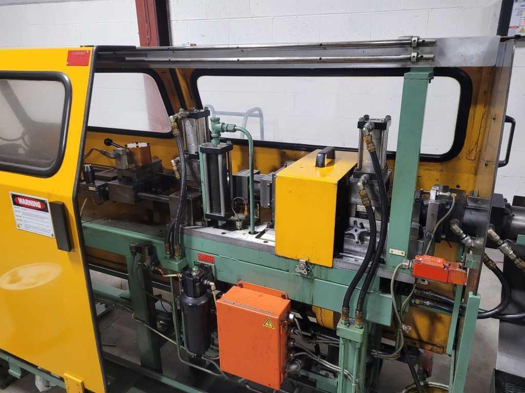 Tube Straightener, Cutoff Machine, Burr Oak STOCK# 4285