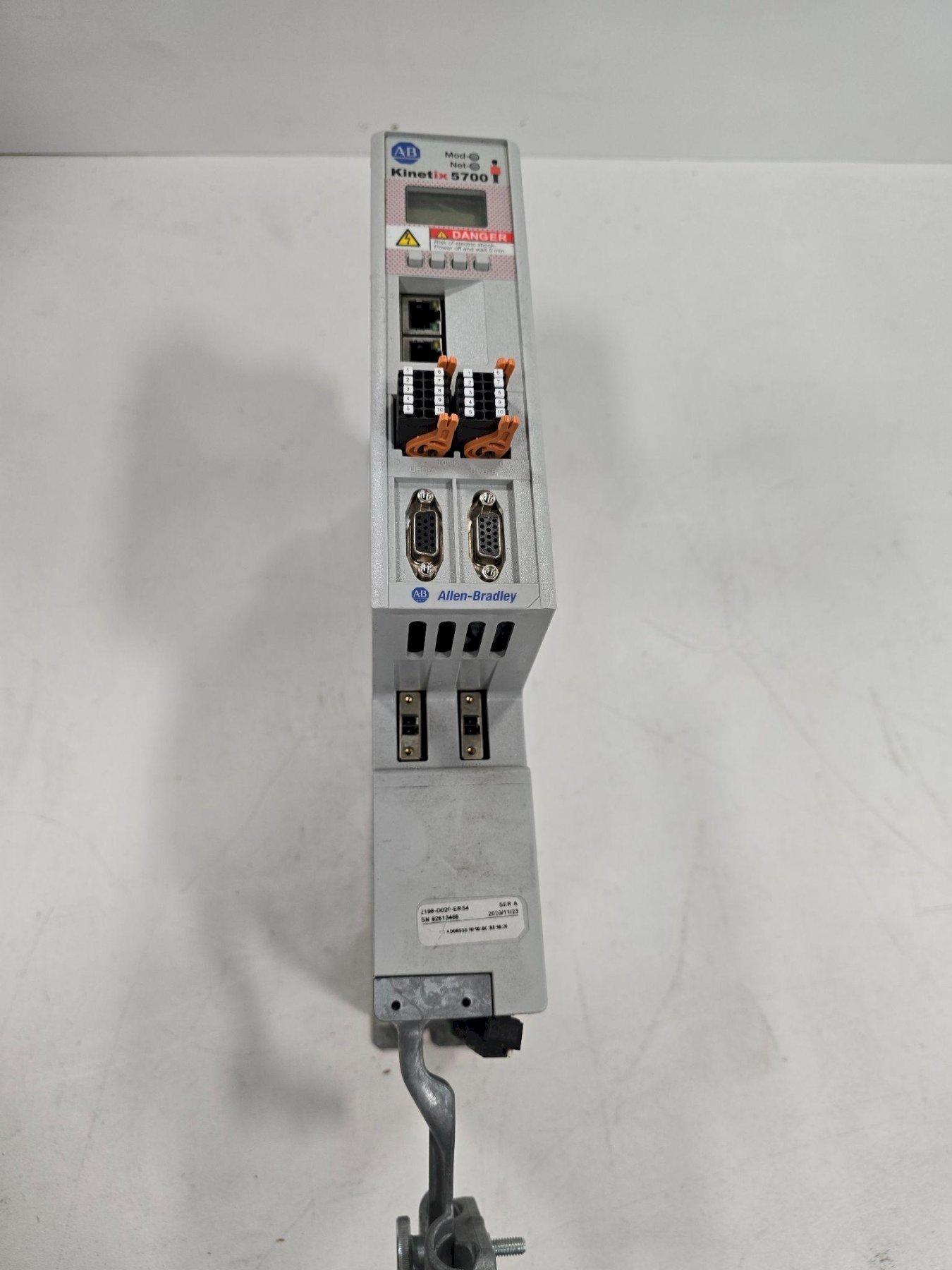 ALLEN BRADLEY KIETIX 5700 2198-D020-ERS4 DUAL AXIS INVERTER USED