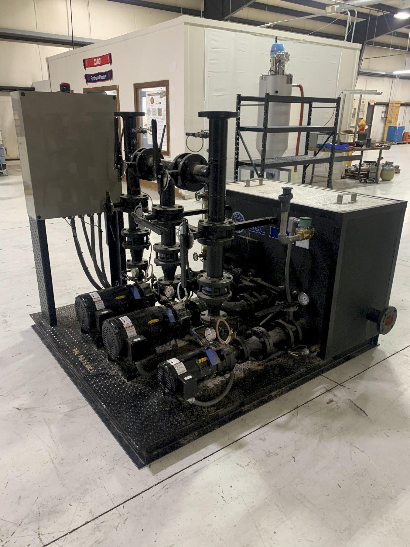 AEC 50 Ton Chiller System, GPRC175 with Remote Condenser and C150 Chiller Tank Set