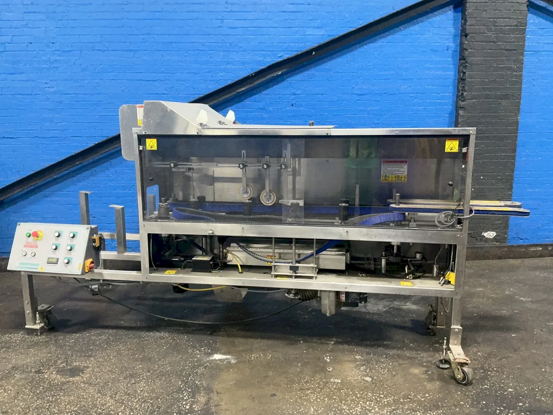 KAPS-ALL PACKAGING SYSTEMS ORIENTAINER BOTTLE UNSCRAMBLER