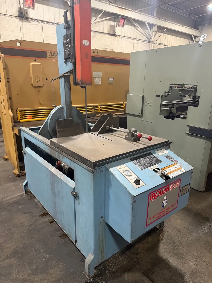 ROLL-IN MODEL TF1420 VERTICAL TILT BAND SAW