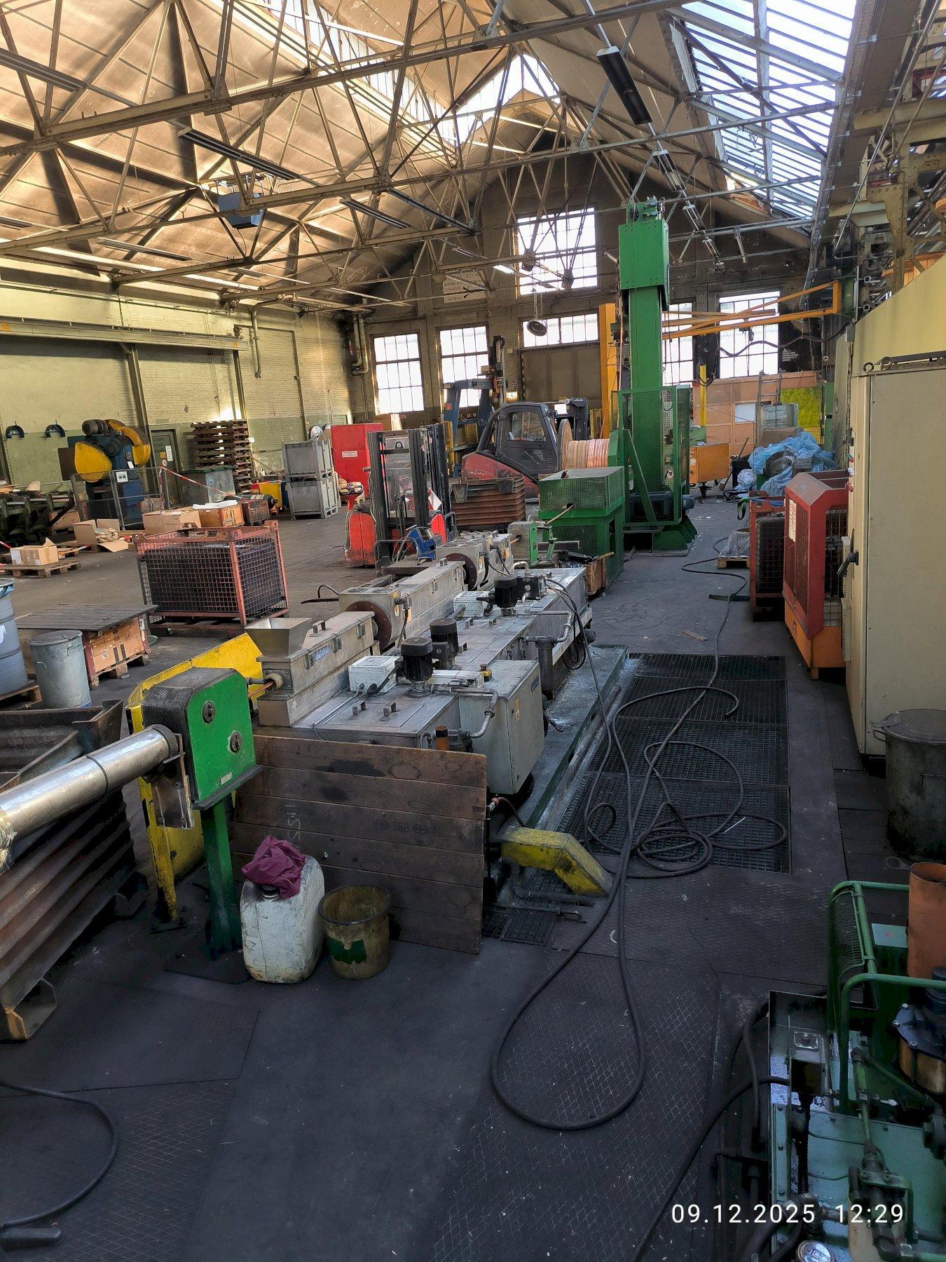 BWE 350/200 COPPER & BRASS CONTINUOUS EXTRUSION/CONFORM/CONCLAD LINE