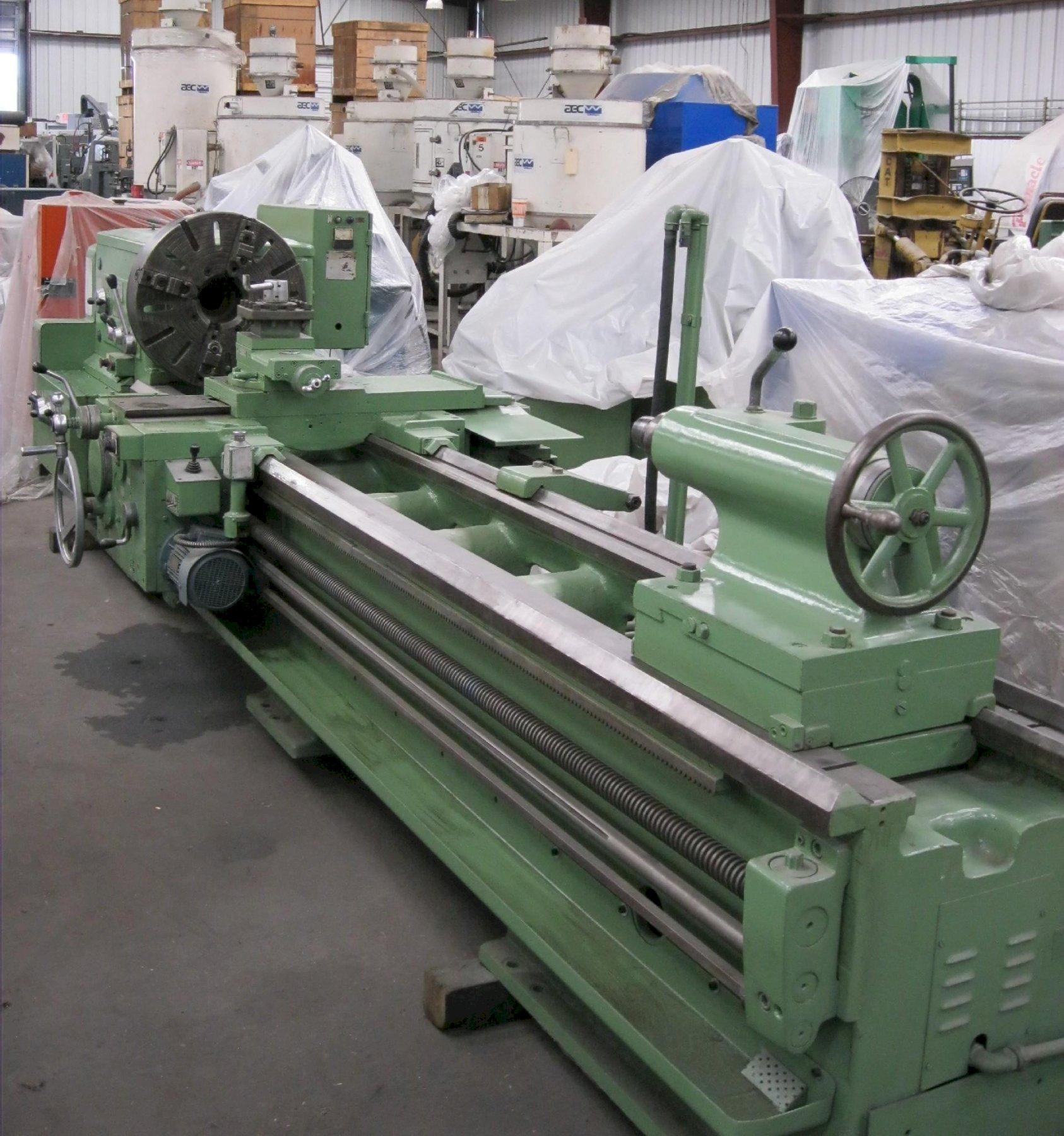 27" x 118" RYAZAN MODEL 1M63N ENGINE LATHE