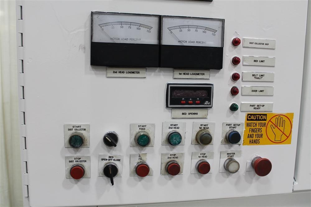 36" AEM BELT GRINDER AND DEBURRING MACHINE: STOCK #70463