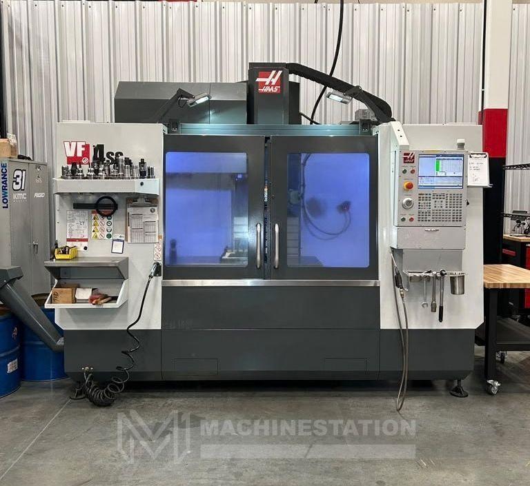 Haas VF-4SS CNC Vertical Machining Center – 2020, WIPS, HSM,  4th Axis MIll