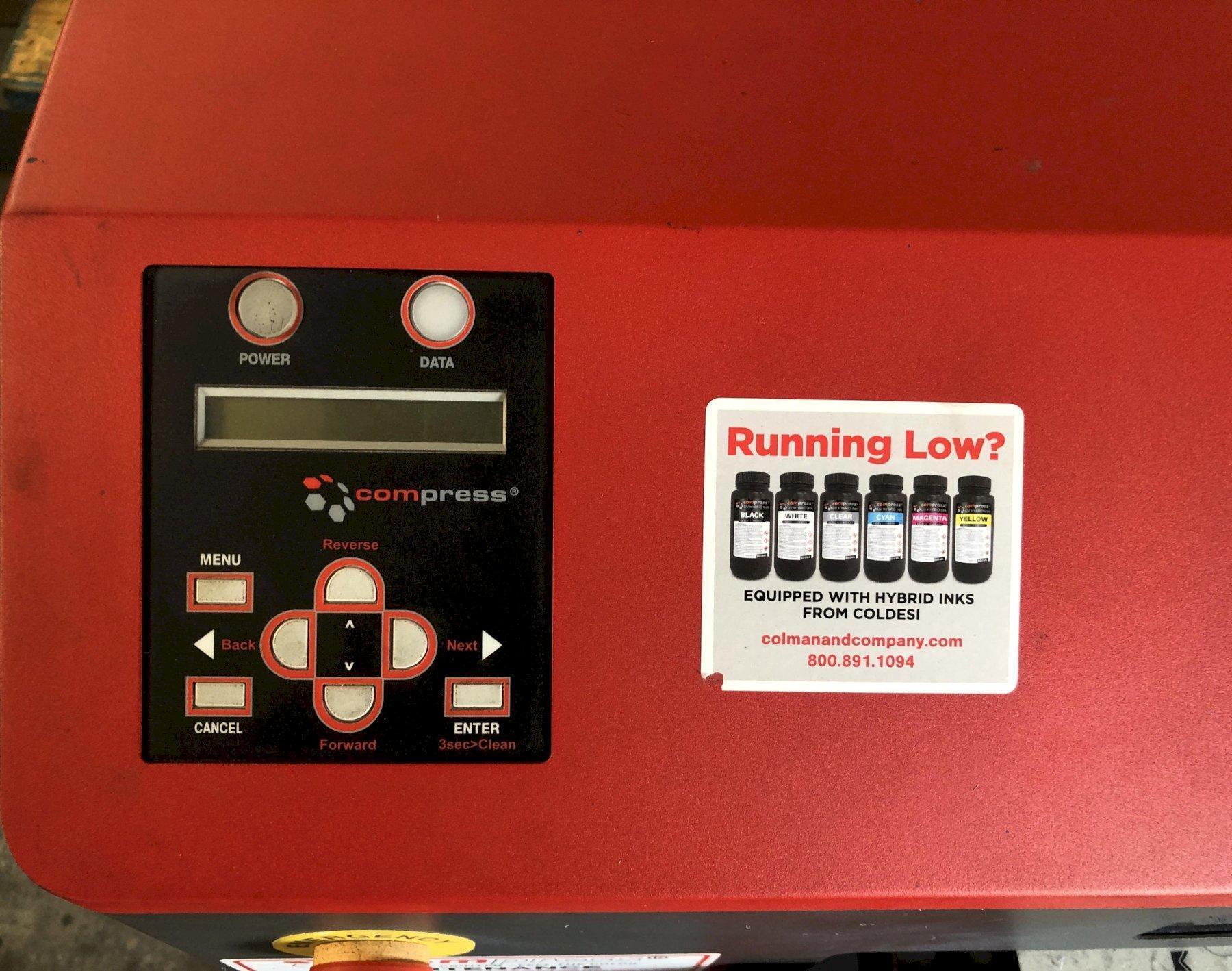 ColDesi Compress iUV-600s UV Printer w/ Rotary Attachment Unit 600 with Software