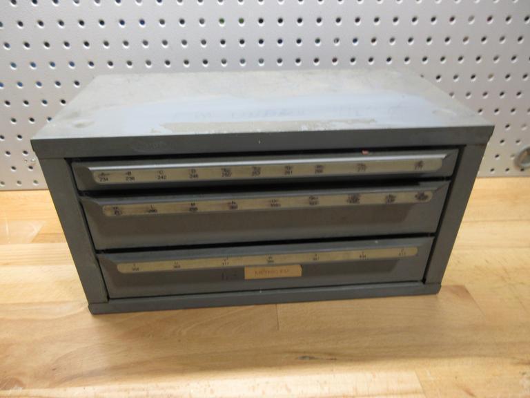 Huot Drill Index:  Letter 3 Drawer, Empty- Auction Item