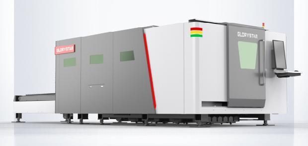 New Glorystar GS-3015CE 12 kW Fiber Laser Cutting System (#5610)