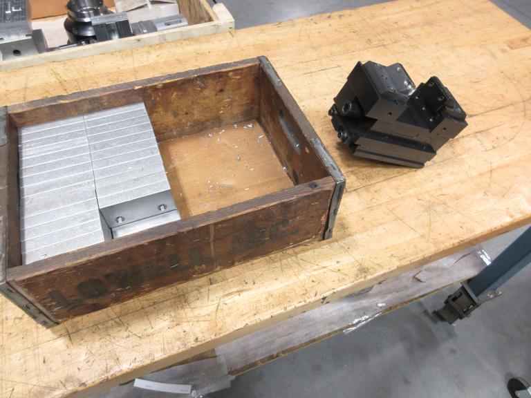 5-Axis 100MM/4" Centering Vice w/ Schunk VERO-SPA40 & Dozens of Aluminum Soft Jaws- Auction Item