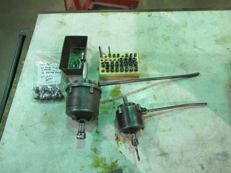 Procunier No. 1 and No. 2 Tapping Heads with Assorted Collets- Auction Item