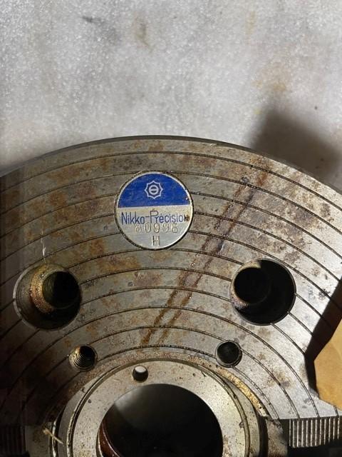 8" Nikko 2-Jaw Hydraulic Chuck