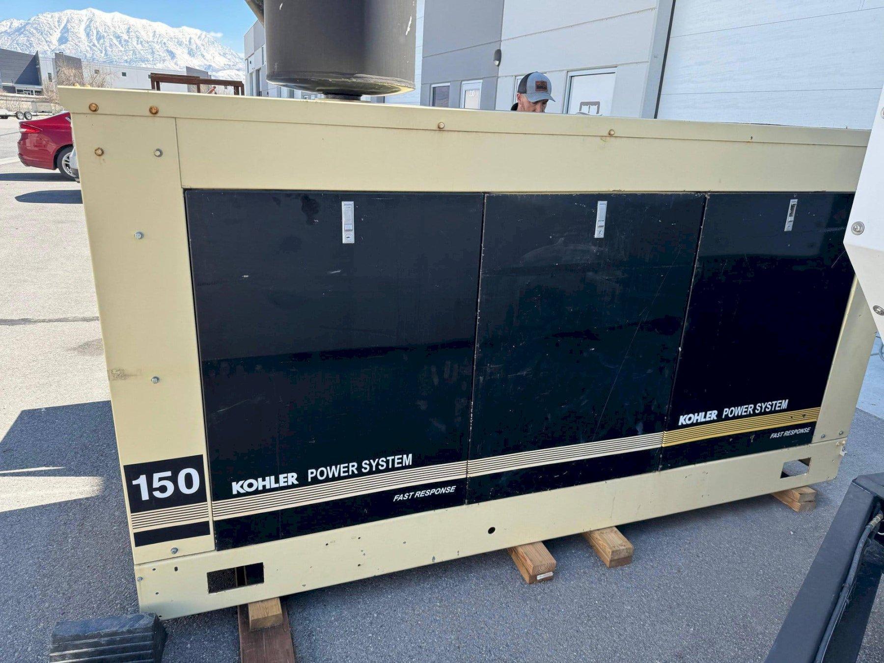 Kohler 150ROJZ 150kW Diesel Generator, 1990