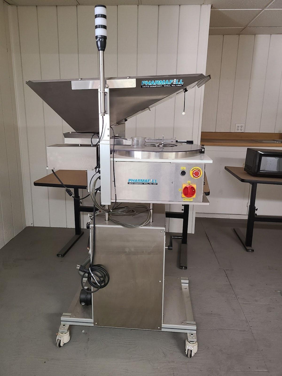 Deitz Pharmafill TC3 Capsule Counter – 18 BPM, 60 count