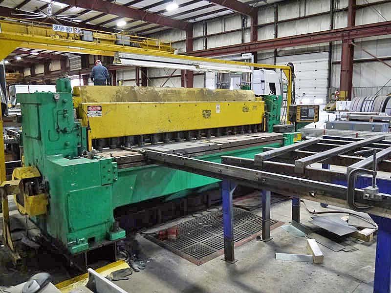 10' x 0.375" Wysong Power Squaring Shear
