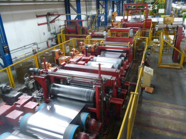 1650mm (65") x 2mm Stamco Tension Leveling Line (1992)