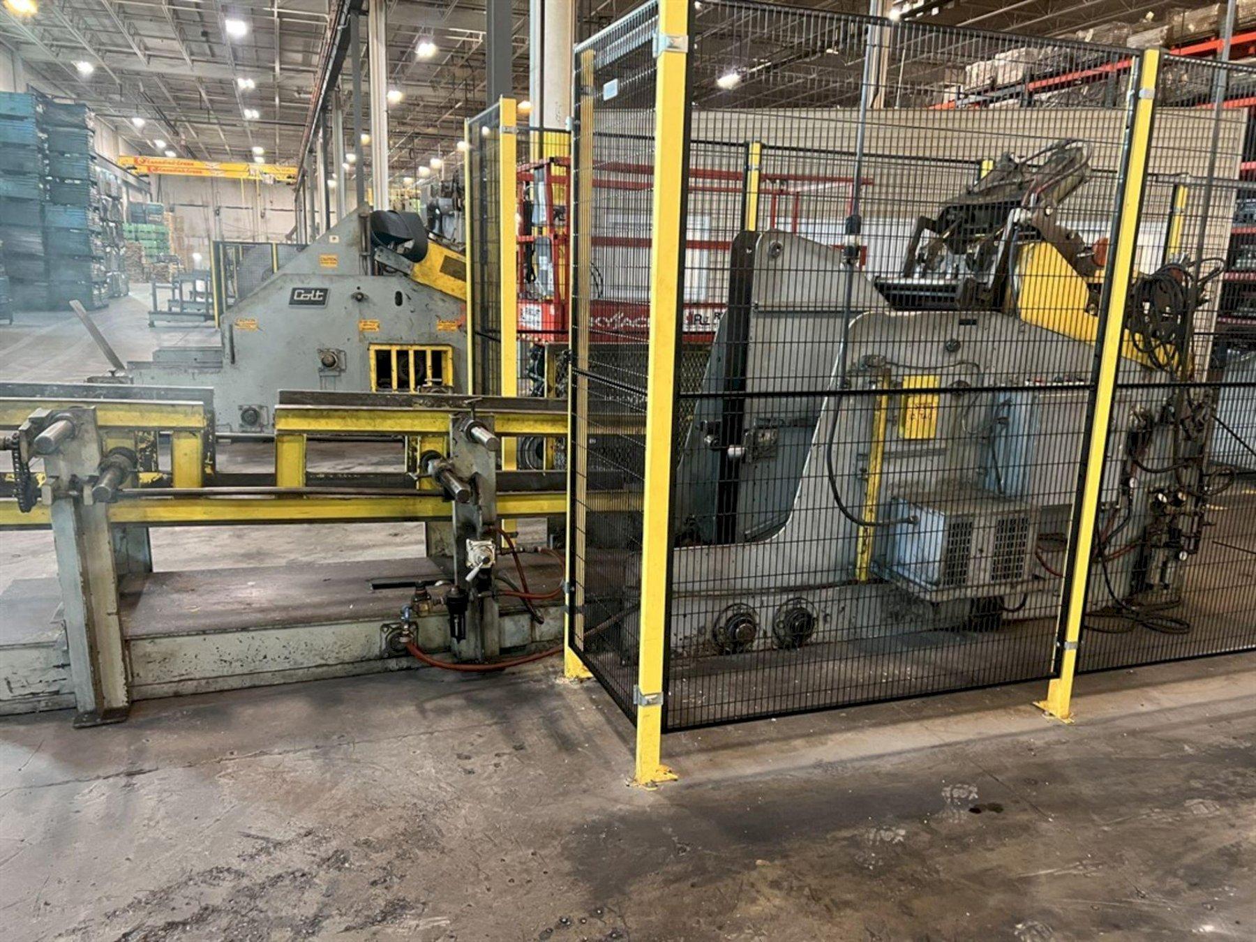 10,000 LB x 24” x .250” COLT COIL CRADLE STRAIGHTENER