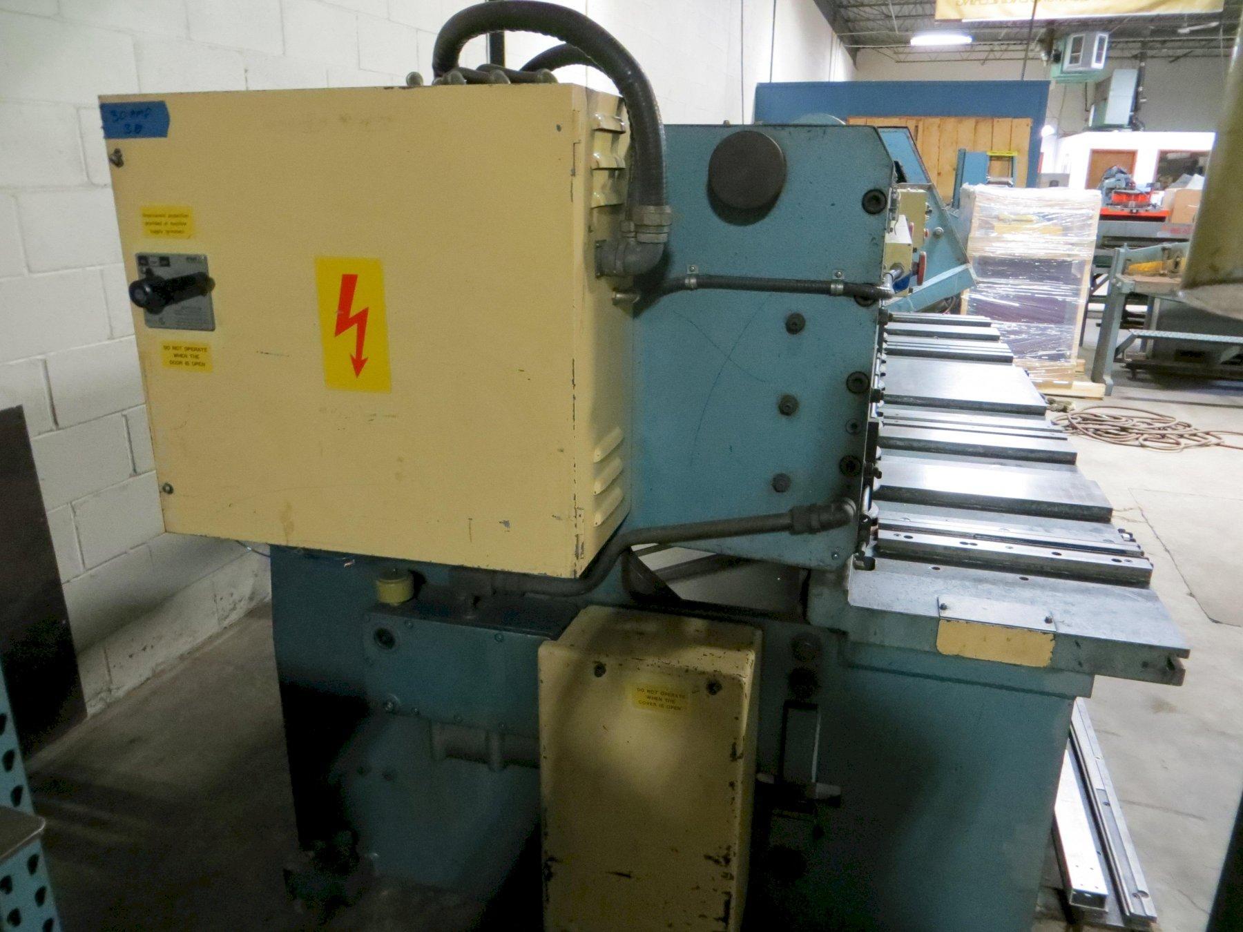 3/16" x 10 ft. Amada Mechanical Power Shear Model M-3045