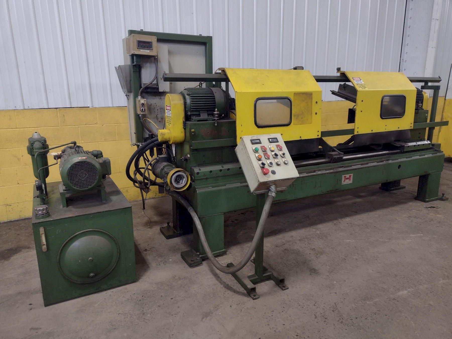 3″ X .120″ HAVEN 912 DOUBLE END CHAMFERING MACHINE: STOCK #15806