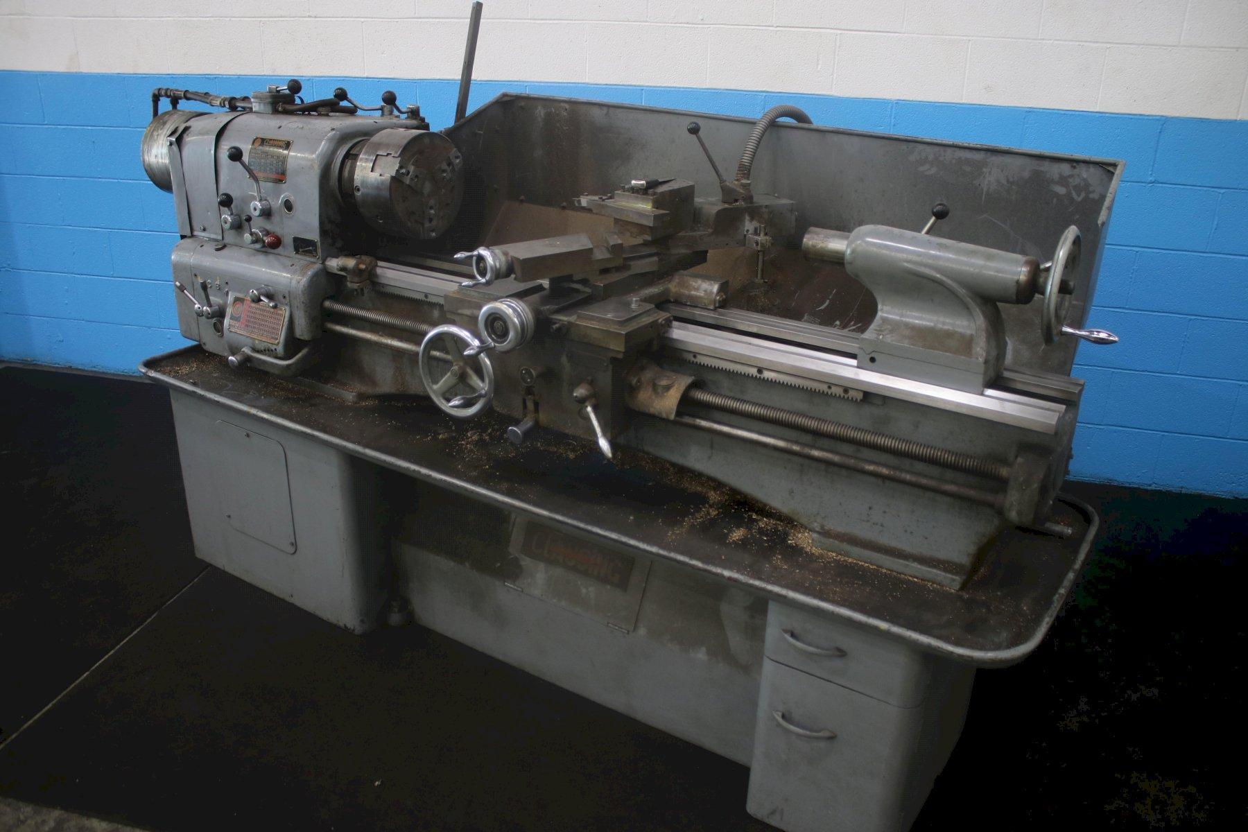 15" X 50" CLAUSING ENGINE LATHE: STOCK #75138