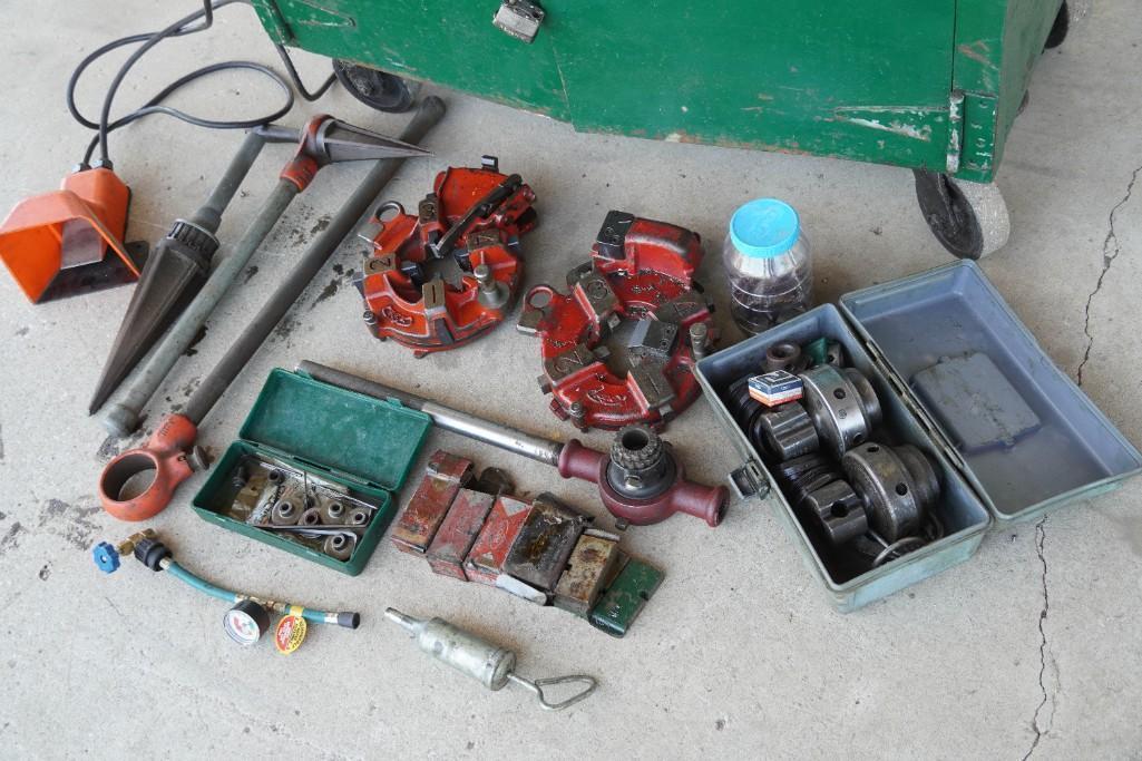 2" REX MODEL #6390 PIPE & BOLT THREADER: STOCK #78616